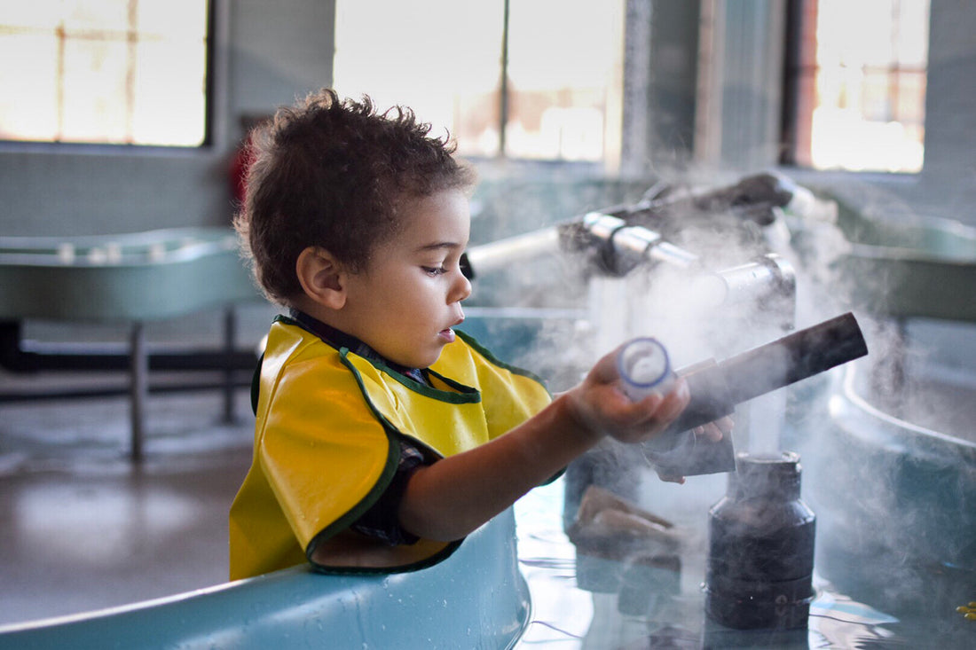 toddler-doing-science-experiment