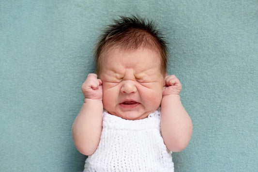 Baby crying in sleep