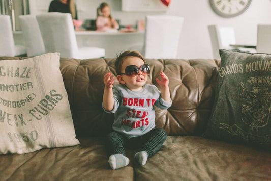 celebrity baby names - baby wearing sunglasses