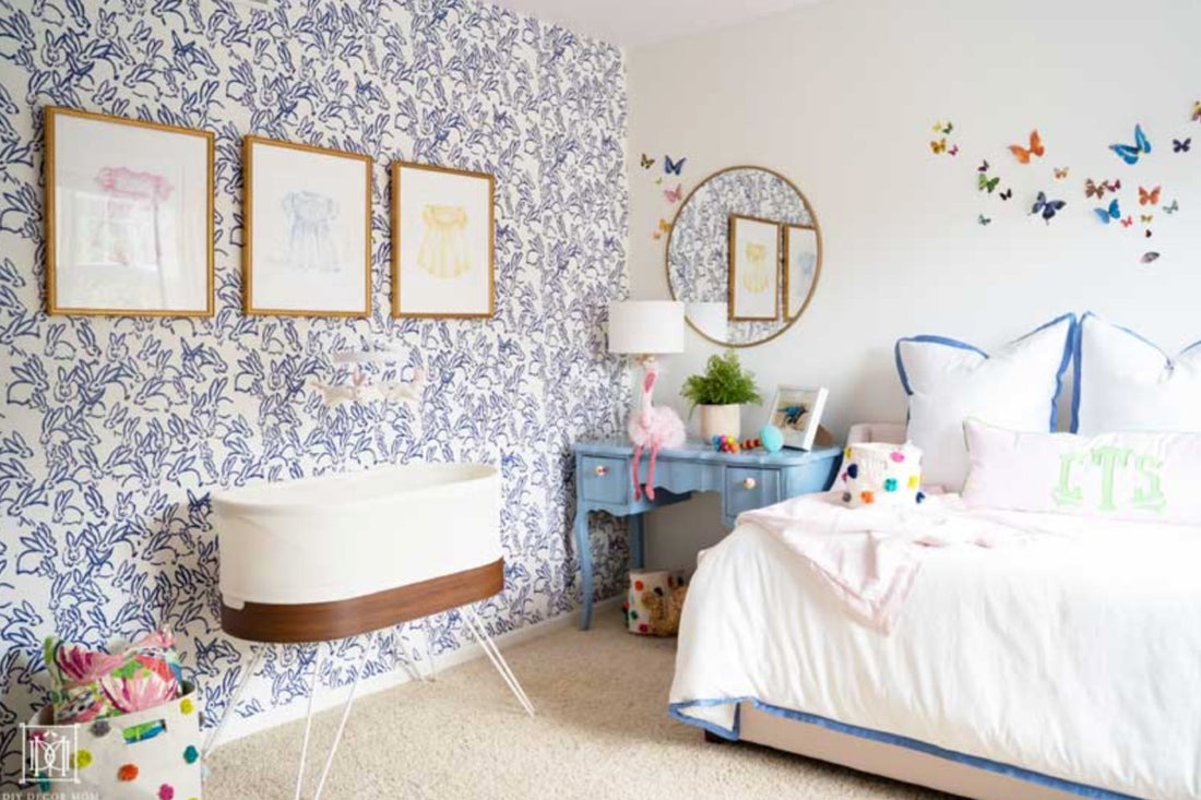 Pretty nursery featuring SNOO