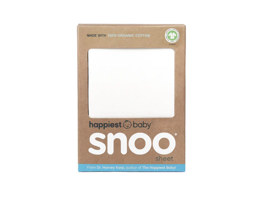 100% Organic Cotton SNOO Baby Cot Fitted Sheet